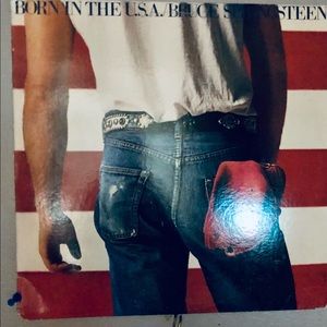 Vintage Bruce Springsteen vinyl